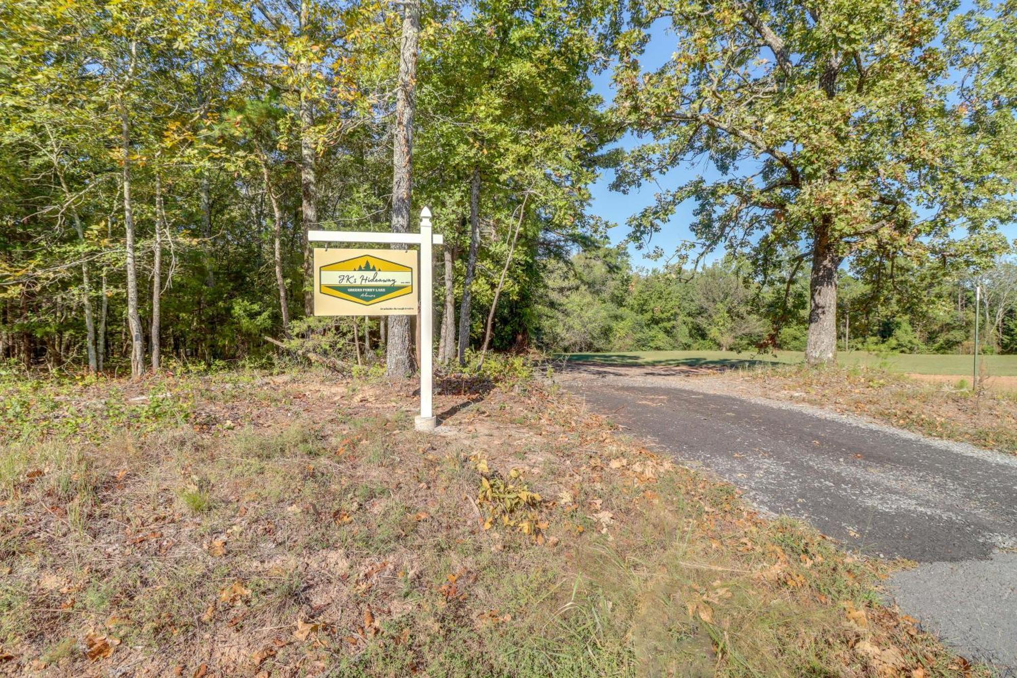 Fairfield Bay Greers Ferry Hideaway Lake View, Boat Ramp Access 빌라 외부 사진